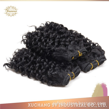 Brazilian Virgin Hair Jerry Curl 100% Brazilian Kinky Curly Hair Weaves New Products SV Hair